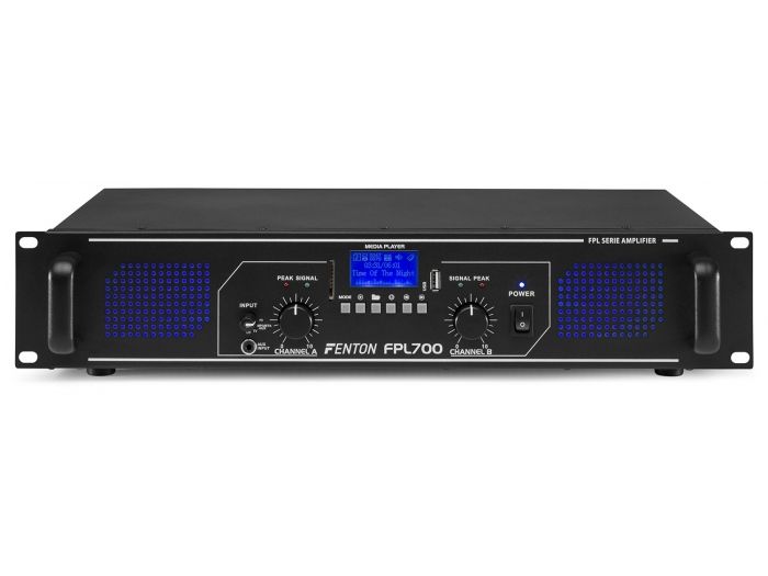 Fenton FPL700 Amplificador Digital LED azules + EQ 172087 - 2
