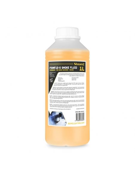 Beamz FSMF1E-O Líquido de Humo 1L estandar Naranja 