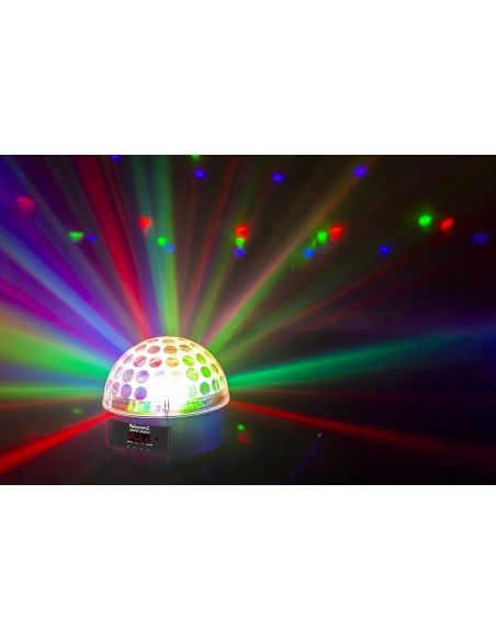 beamZ JB60R Jelly Ball DMX LED 6 Colores 153220