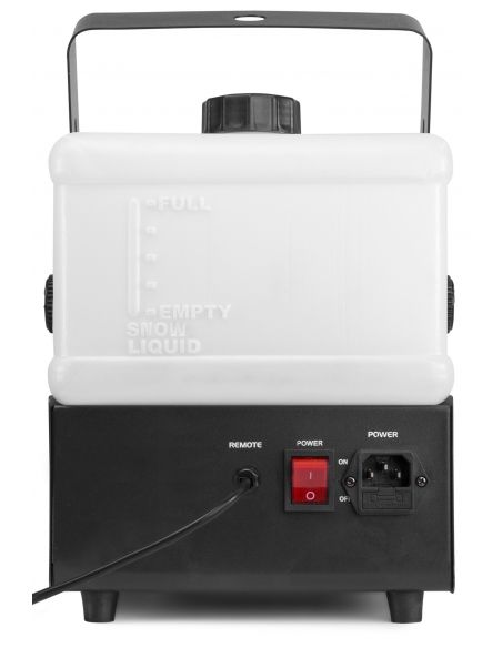 Beamz Rage 1000 Maquina de nieve con mando a distancia 