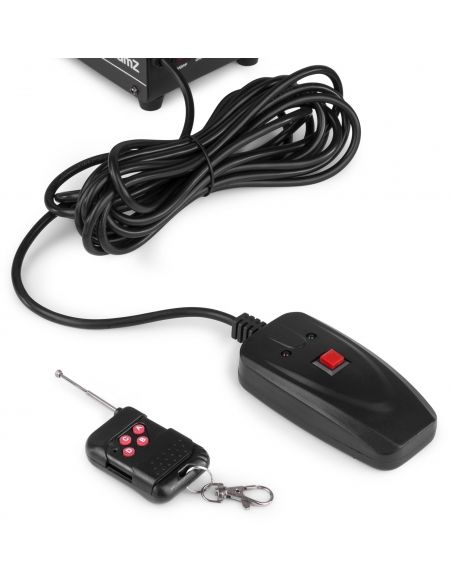 Beamz Rage 1000 Maquina de nieve con mando a distancia 