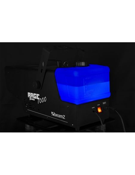 Beamz Rage 1000 Maquina de nieve con mando a distancia 