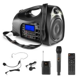 Vonyx ST016 Sistema Personal PA con micrófono inalámbrico UHF Combi 178872 - 1