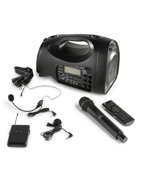 Vonyx ST016 Sistema Personal PA con micrófono inalámbrico UHF Combi 178872 - 3