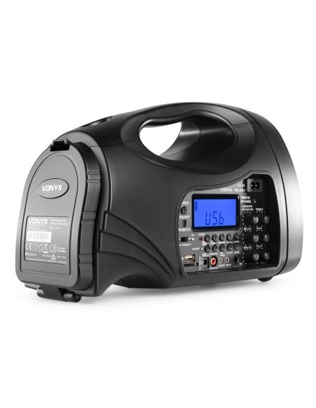 Vonyx ST016 Sistema Personal PA con micrófono inalámbrico UHF Combi 178872 - 8