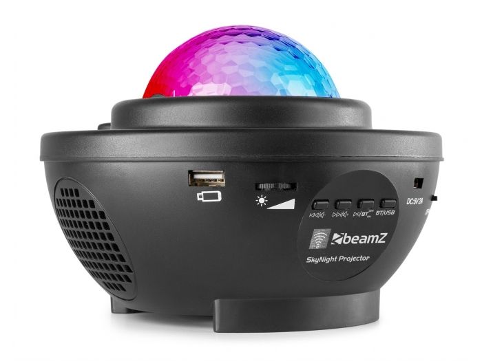 beamZ Proyector SkyNight con estrellas Rojas y Verdes 153210