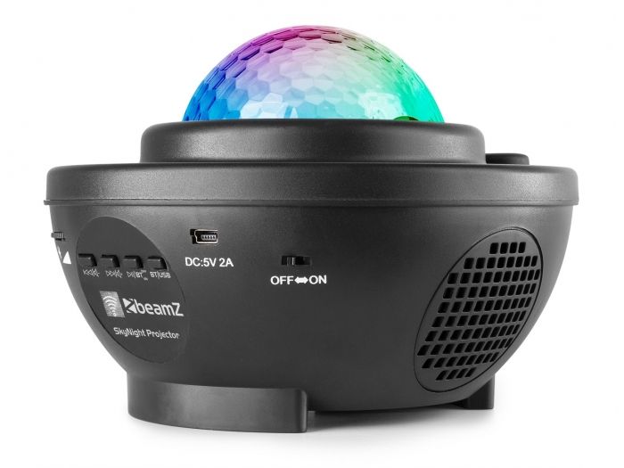 beamZ Proyector SkyNight con estrellas Rojas y Verdes 153210