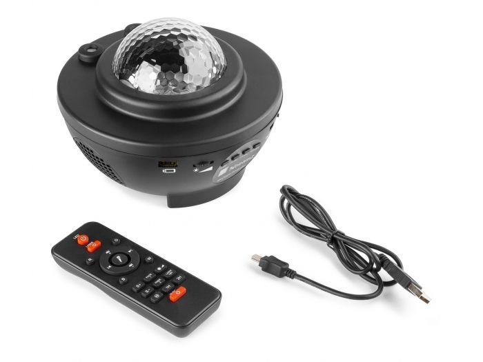 beamZ Proyector SkyNight con estrellas Rojas y Verdes 153210