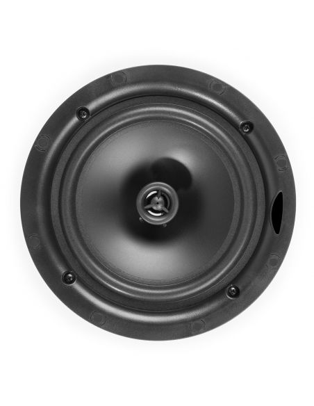 Power Dynamics NCBT8B Conjunto altavoces de techo de bajo perfil amplificados BT 8" Negro 952636