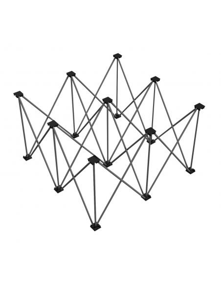 Power Dynamics Spider D750 Patas elevadoras 100 x 100cm Negro 60cm 182252 - 1