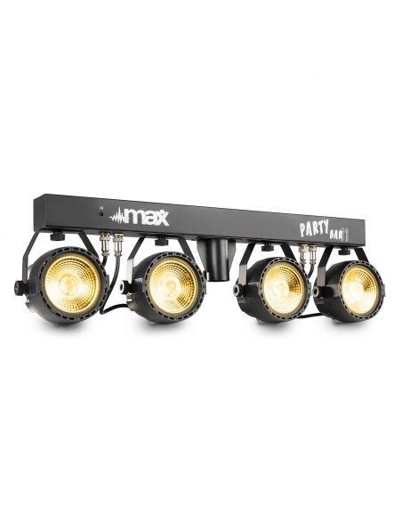 Max PartyBar11 Kit 4 x COB Foco Par 20W 153010 - 1