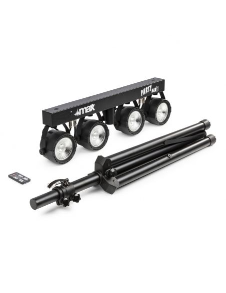 Max PartyBar11 Kit 4 x COB Foco Par 20W 153010 - 3