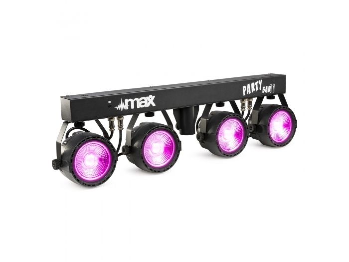 Max PartyBar11 Kit 4 x COB Foco Par 20W 153010 - 6