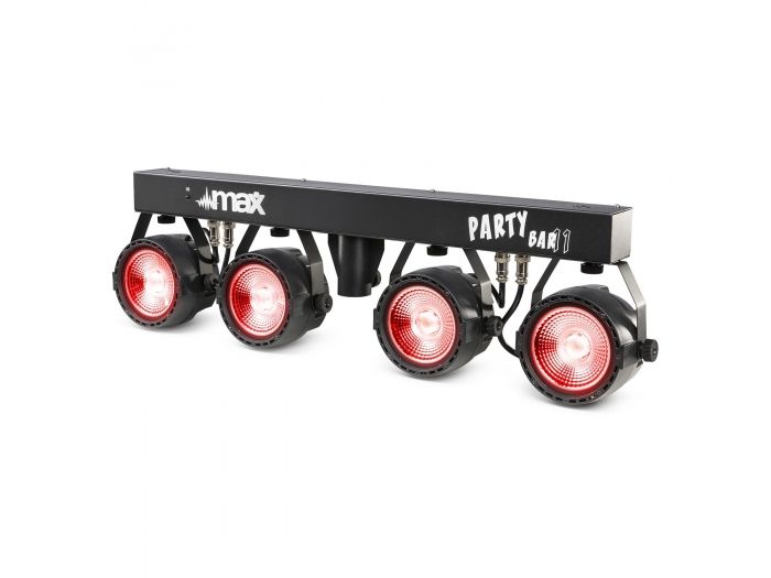 Max PartyBar11 Kit 4 x COB Foco Par 20W 153010 - 7