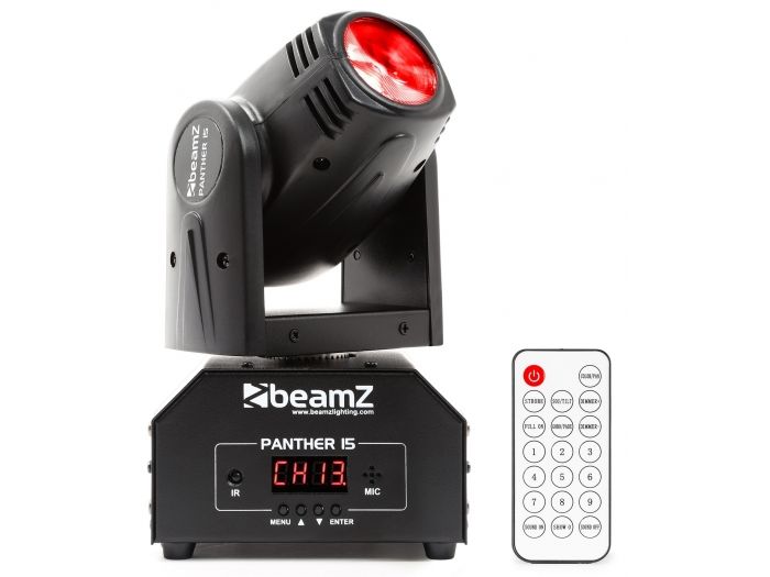 beamZ Panther 15 Cabeza Movil Mini LED Beam 150458 - 1