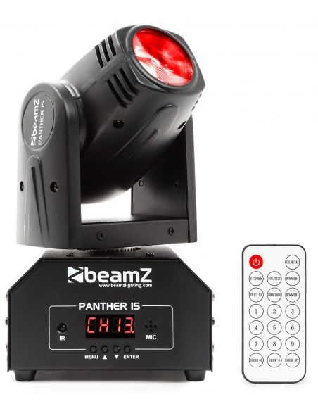 beamZ Panther 15 Cabeza Movil Mini LED Beam 150458 - 1