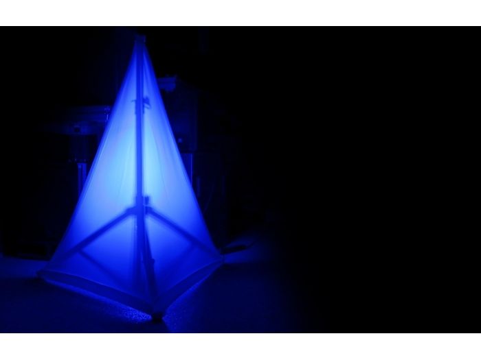 Beamz LSS12B Cobertor blanco para tripodes 120cm