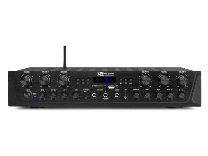 Power Dynamics PV260BT Amplificador de audio de 6 zonas 600W 953034 - 3