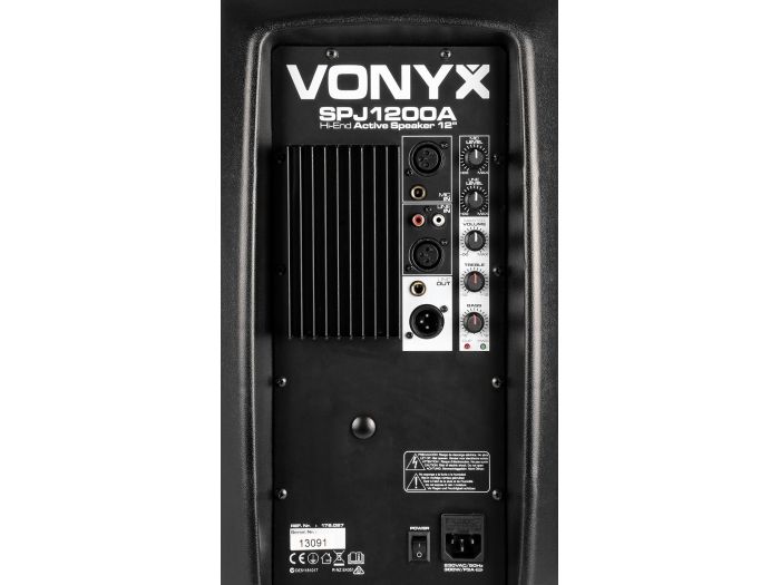 Vonyx SPJ-1200A Bafle Activo Hi-End 12" 600W 178027 - 5