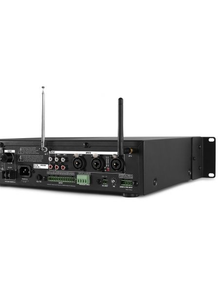 Power Dynamics PDV120MP3 120W/100V 4 zones ampl. | Mas Que Sonido