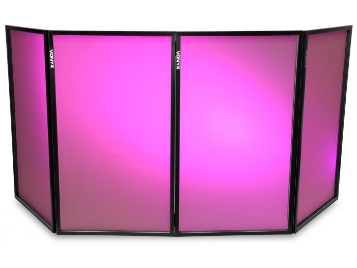 Vonyx Pantalla DJ plegable 120 x 70 (4 Paneles) | Mas Que Sonido