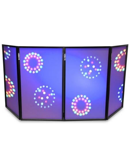 Vonyx Pantalla DJ plegable 120 x 70 (4 Paneles) | Mas Que Sonido