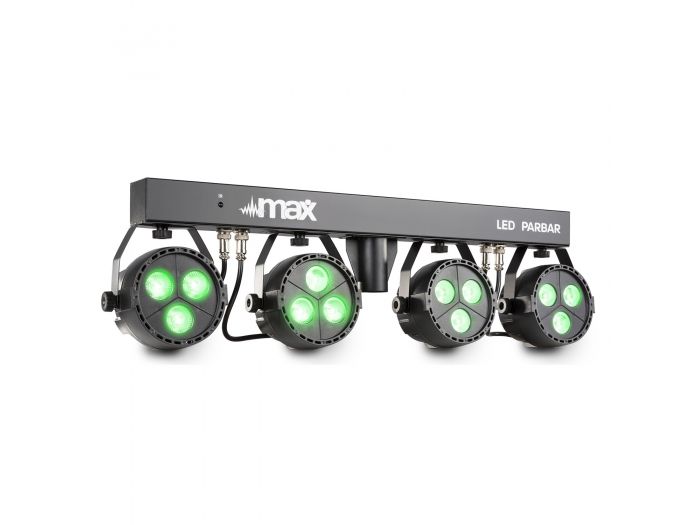 Max PartyBar4 LED PARBAR con 4 focos 3x 4-en-1 RGBW 150485 - 1