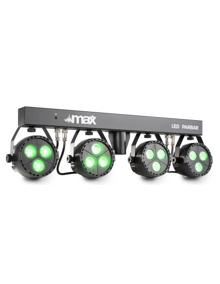 Max PartyBar4 LED PARBAR con 4 focos 3x 4-en-1 RGBW 150485 - 1