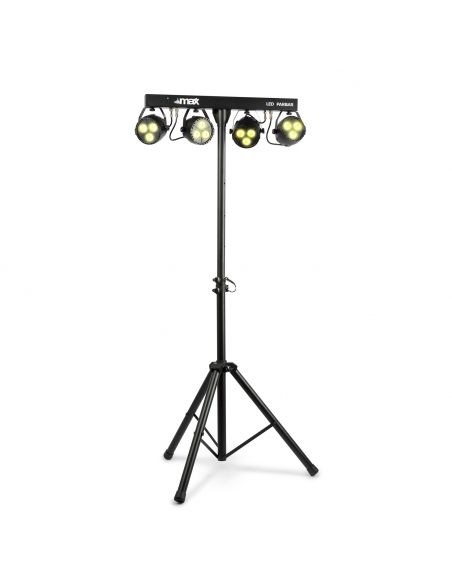Max PartyBar4 LED PARBAR con 4 focos 3x 4-en-1 RGBW 150485 - 2