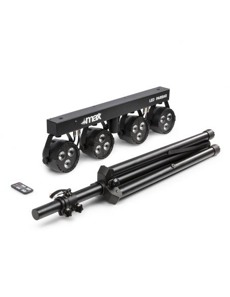 Max PartyBar4 LED PARBAR con 4 focos 3x 4-en-1 RGBW 150485 - 3