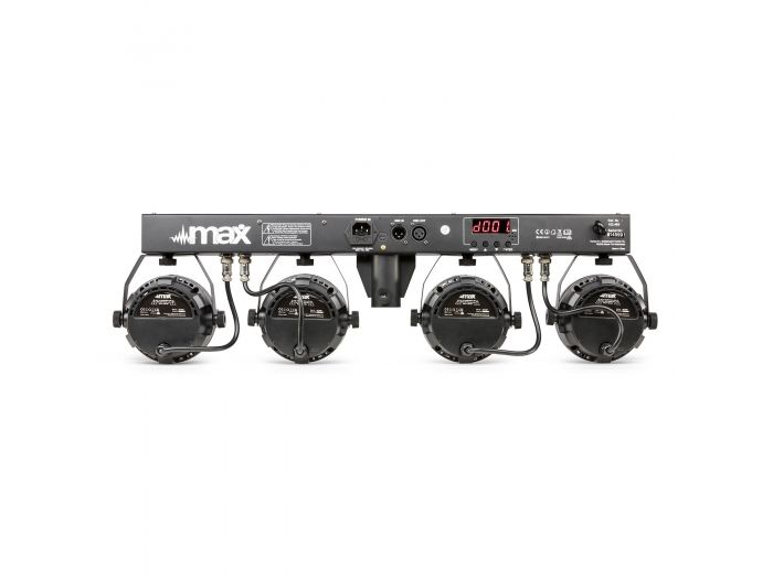 Max PartyBar4 LED PARBAR con 4 focos 3x 4-en-1 RGBW 150485 - 5