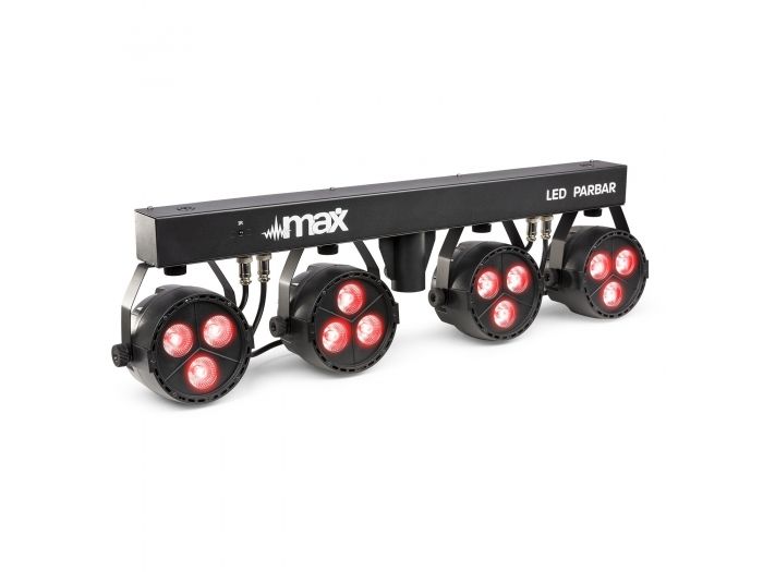 Max PartyBar4 LED PARBAR con 4 focos 3x 4-en-1 RGBW 150485 - 6