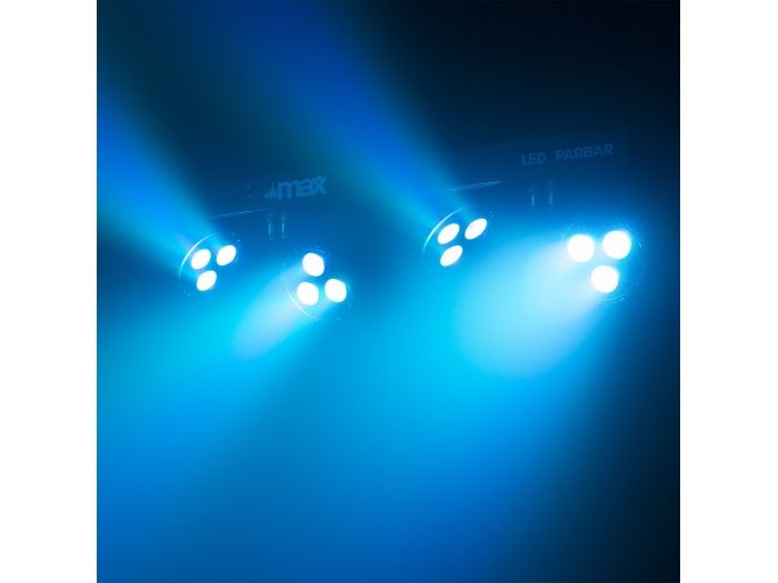 Max PartyBar4 LED PARBAR con 4 focos 3x 4-en-1 RGBW 150485 - 10