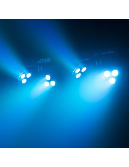Max PartyBar4 LED PARBAR con 4 focos 3x 4-en-1 RGBW 150485 - 10