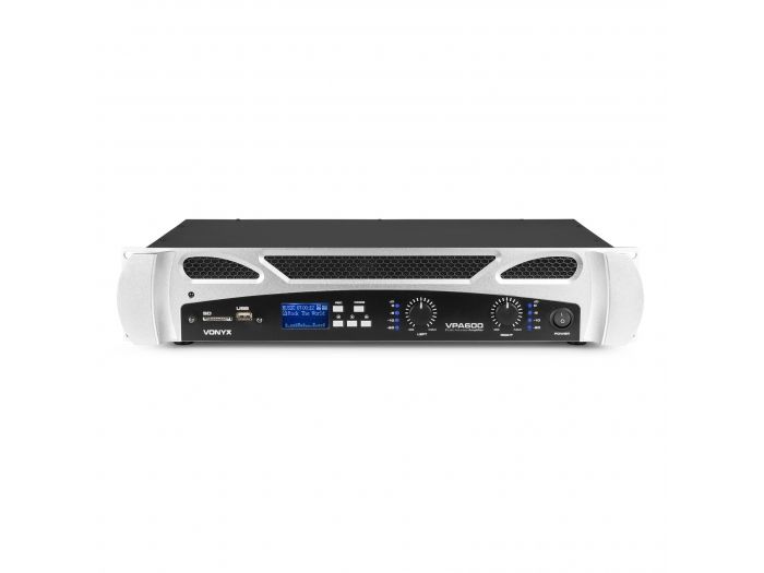 Vonyx VPA600 PA Amplifier 2x 300W MP3, BT | Mas Que Sonido