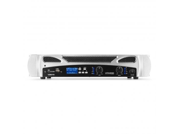 Vonyx VPA600 PA Amplifier 2x 300W MP3, BT | Mas Que Sonido