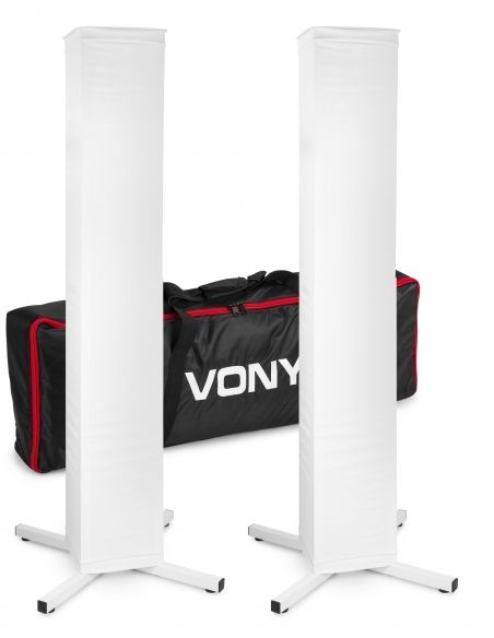 Vonyx DJP165 Set de Pedestal DJ con bolsa de transporte 180080 - 1