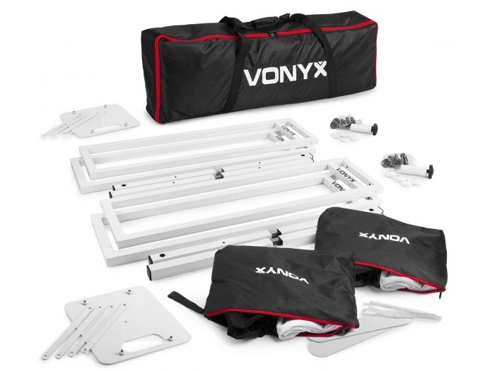 Vonyx DJP165 Set de Pedestal DJ con bolsa de transporte 180080 - 5