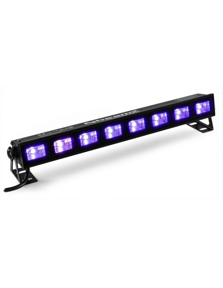 Beamz BUV93 Barra de LED 8x3W UV 
