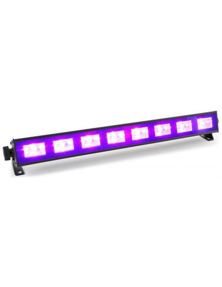 Beamz BUV93 Barra de LED 8x3W UV 