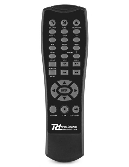 Power Dynamics PDC150 Reproductor DVD de 19 pulgadas con CD+G y USB | Mas Que Sonido