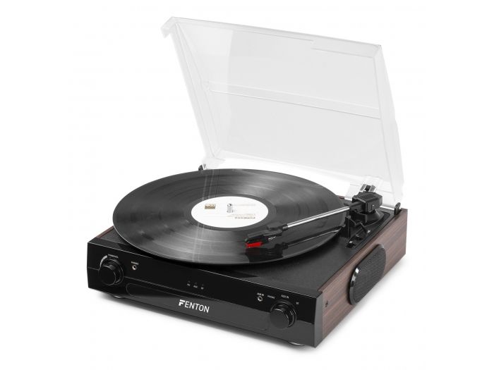 Fenton RP102B Giradiscos BT Negro/Madera 102162 - 3