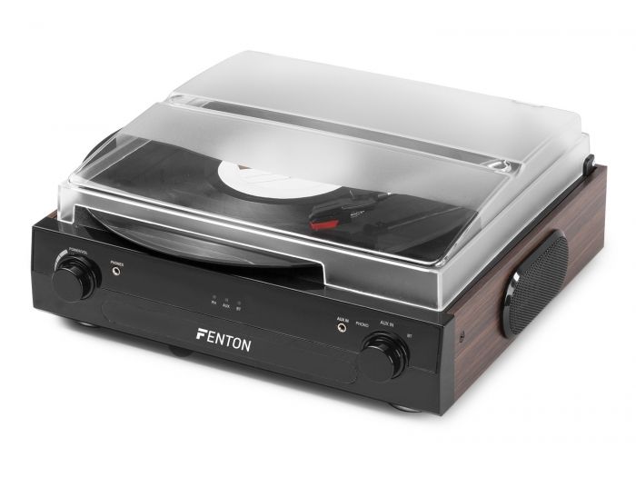 Fenton RP102B Giradiscos BT Negro/Madera 102162 - 4