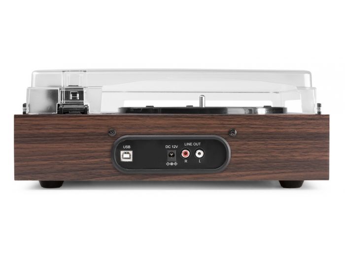 Fenton RP102B Giradiscos BT Negro/Madera 102162 - 5