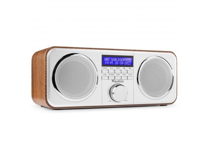 Audizio Novara DAB+ Radio estéreo Plata 102416 - 1