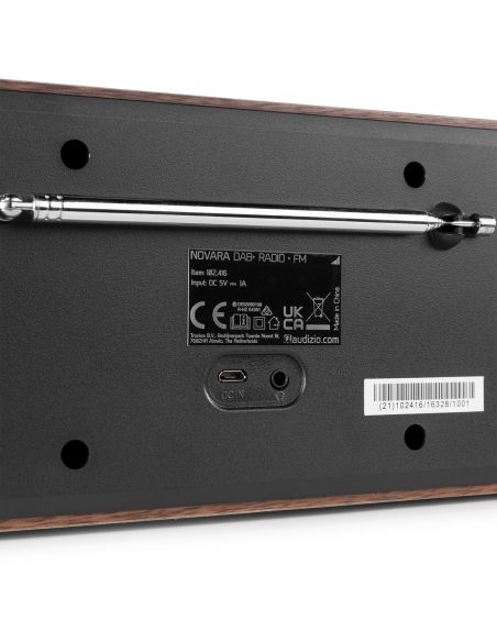 Audizio Novara DAB+ Radio estéreo Plata 102416 - 5