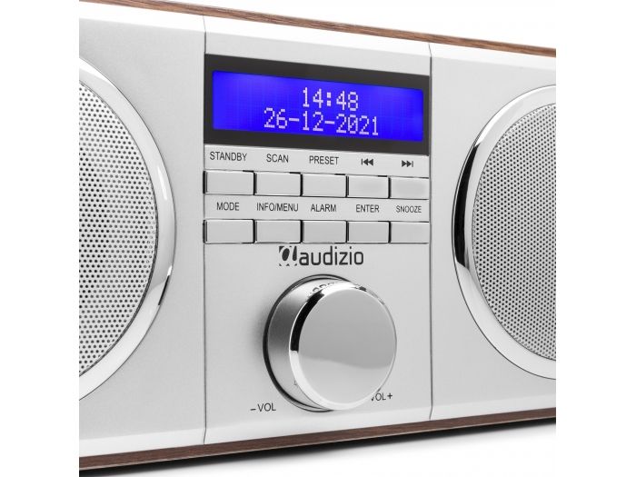 Audizio Novara DAB+ Radio estéreo Plata 102416 - 6