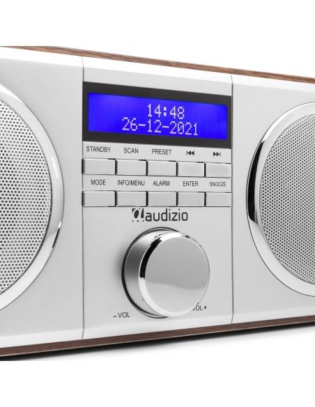 Audizio Novara DAB+ Radio estéreo Plata 102416 - 6