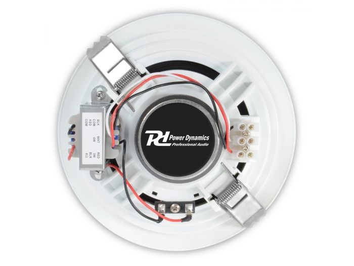 Power Dynamics Altavoz de techo 100V 5" Basic Blanco 952530 - 2