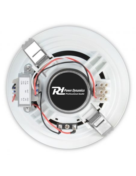 Power Dynamics Altavoz de techo 100V 5" Basic Blanco 952530 - 2